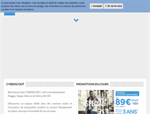 Tablet Screenshot of cyberscoot.com